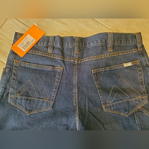 NWT Portwest® FR Flame Resistant Jeans (Denim Stretch-Fit) 36x32 - Picture 5 of 10